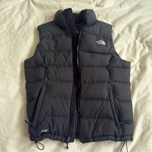 The North Face Charcoal Insulated Vest